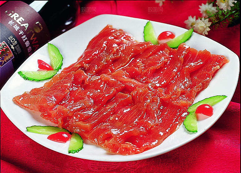 瓜条嫩牛肉高清图片设计素材