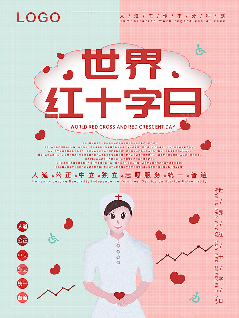 世界红十字日宣传海报