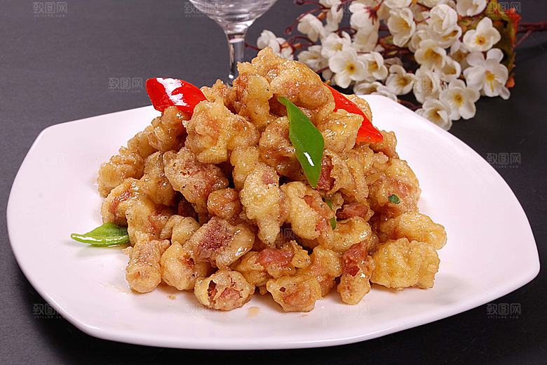 熘肉段高清图片设计素材