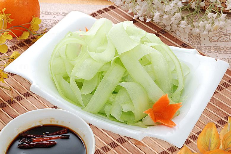 撒皮黄瓜高清图片设计素材