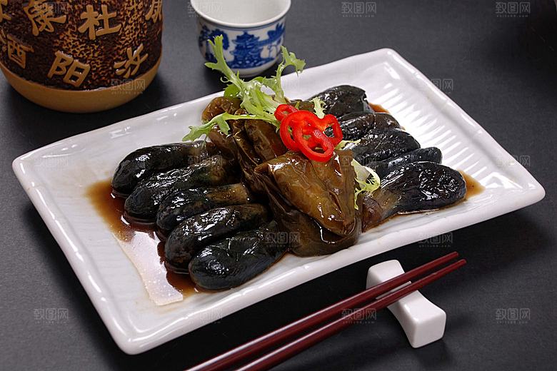 酱香一口茄高清图片设计素材