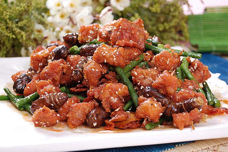 金蚕香肉高清图片设计素材