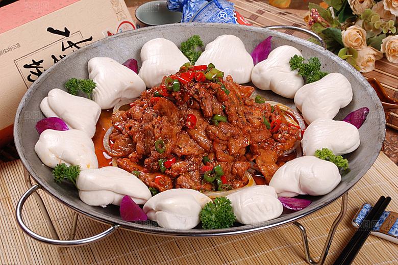 生炒羊排肉高清图片设计素材