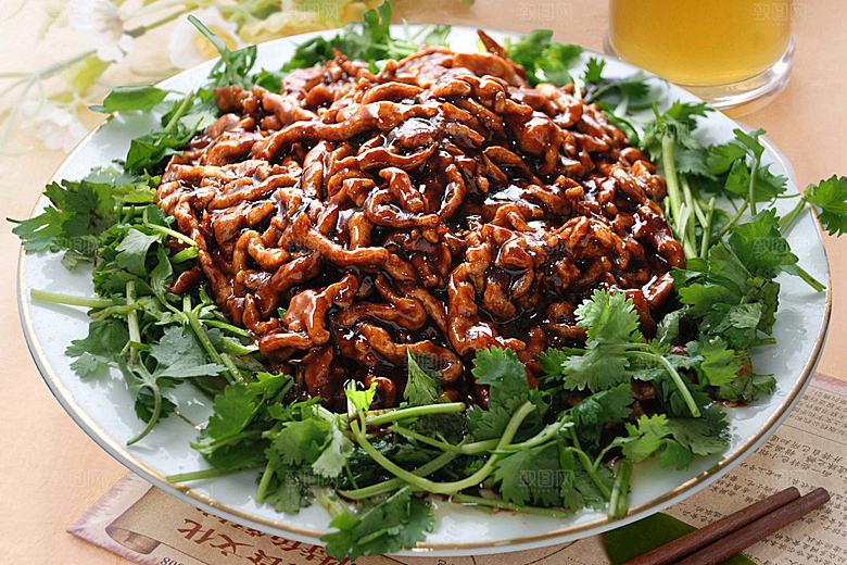 京酱肉丝高清图片设计素材