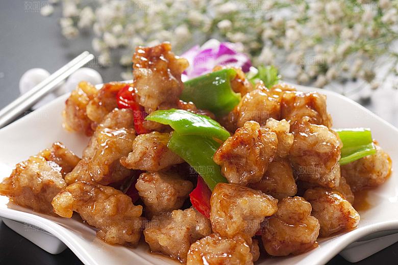 青椒肉段高清图片设计素材