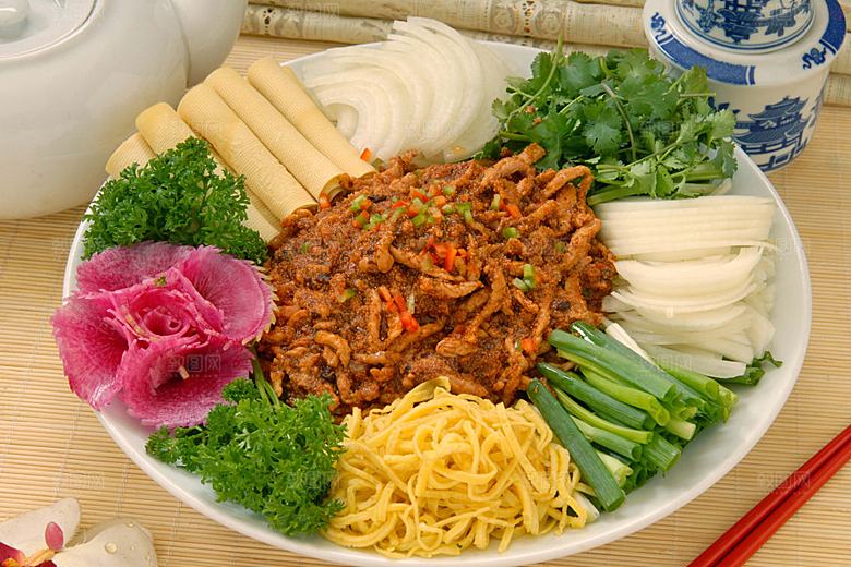 鱼籽酱肉丝高清图片设计素材