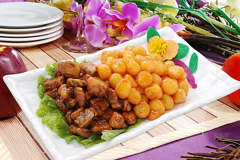 日本土豆可乐骨高清图片设计素材