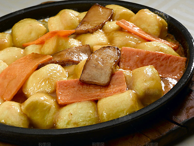 板鲍汁日本豆腐高清图片设计素材