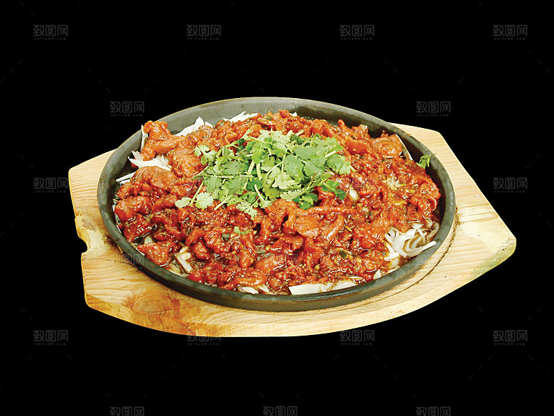 2怪味羊肉铁板王高清图片设计素材