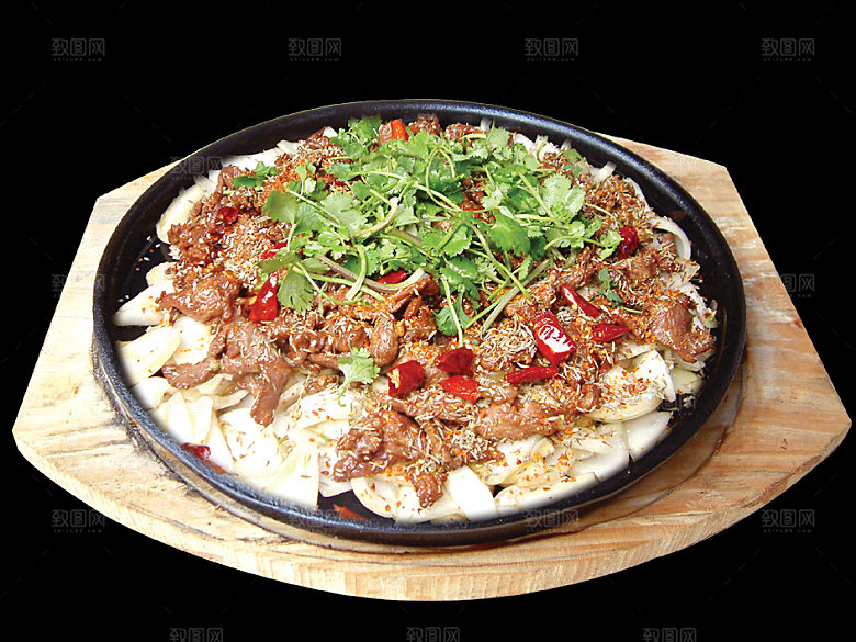 7铁板羊肉高清图片设计素材
