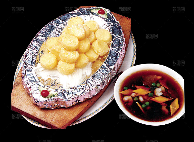 9铁板日本豆腐高清图片设计素材