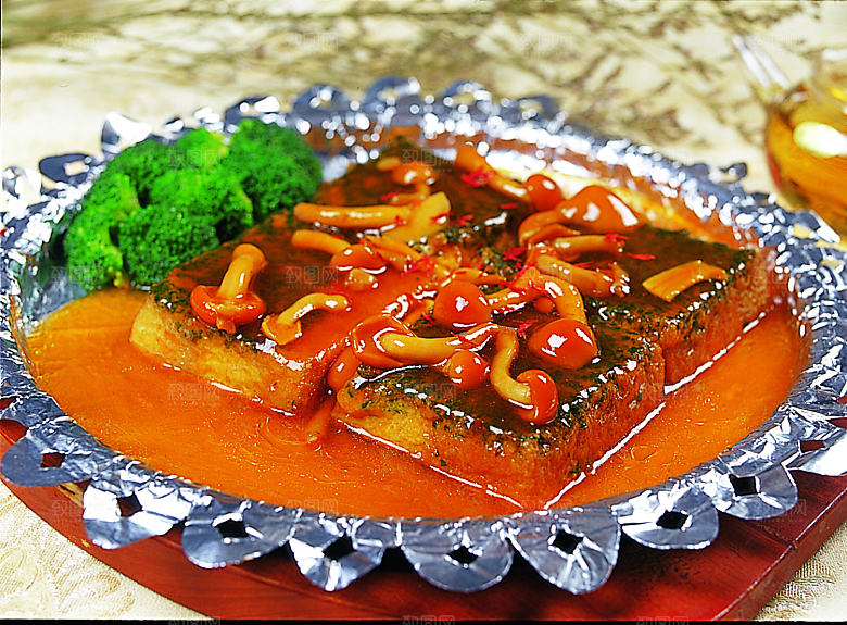 板蔬菜豆腐高清图片设计素材