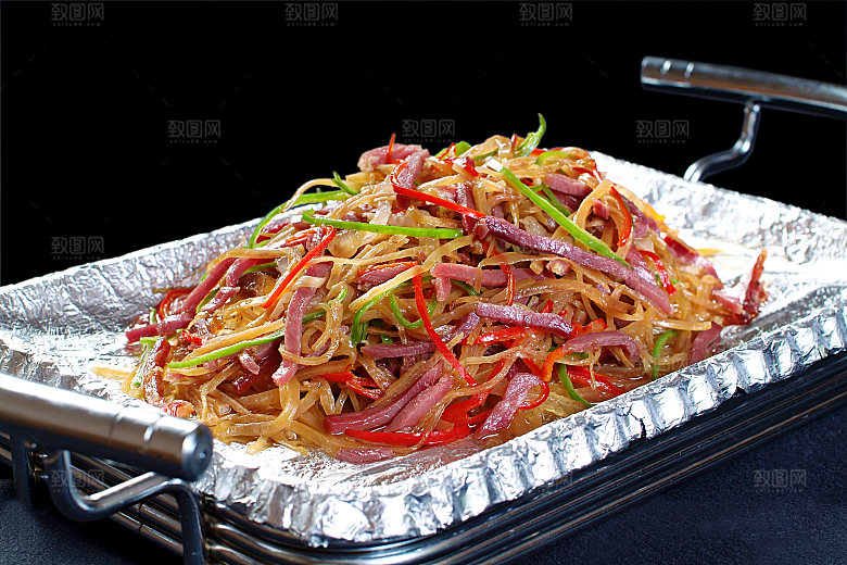 热-铁板大头菜高清图片设计素材