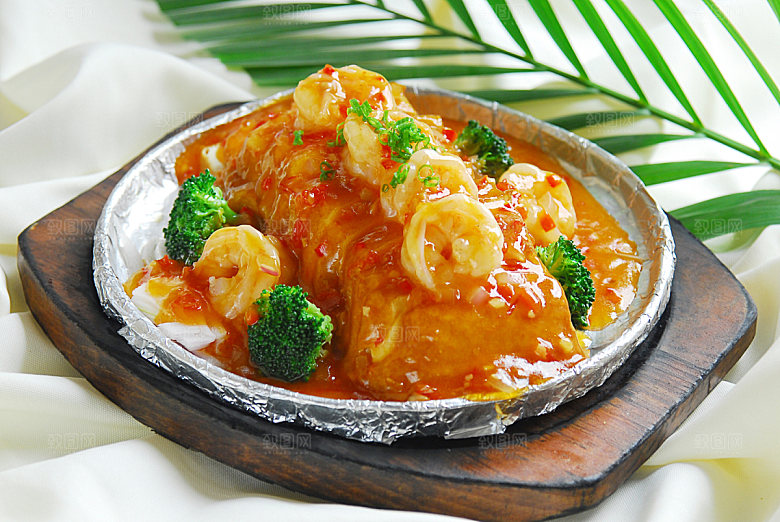铁板泰汁豆腐32高清图片设计素材