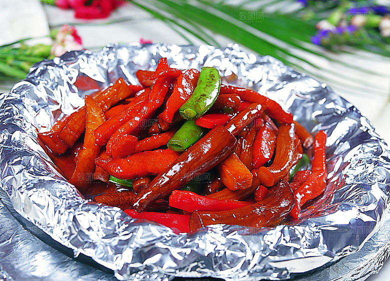 铁板菌王炭烧肉 46元例高清图片设计素材