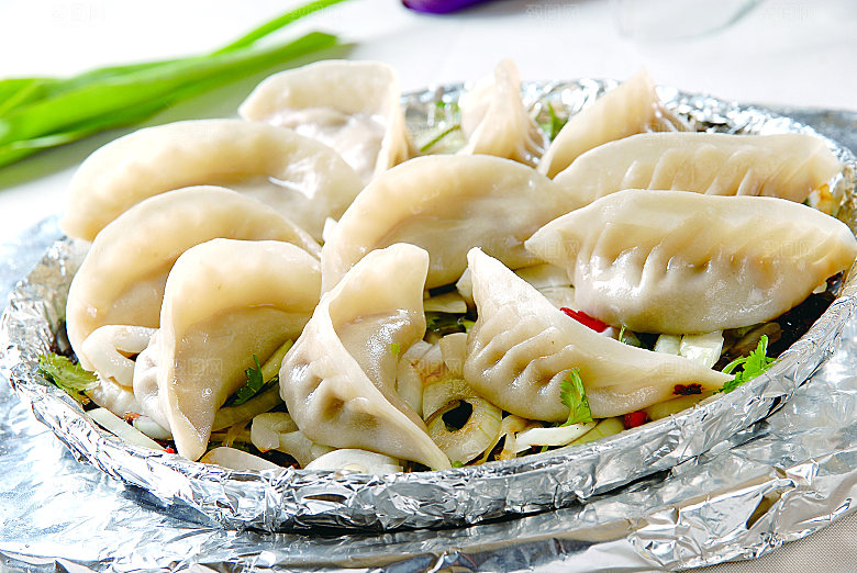 铁板煎饺高清图片设计素材
