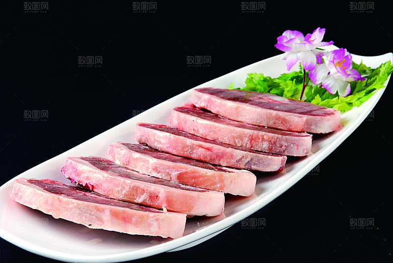 铁板黑椒牛仔骨高清图片设计素材