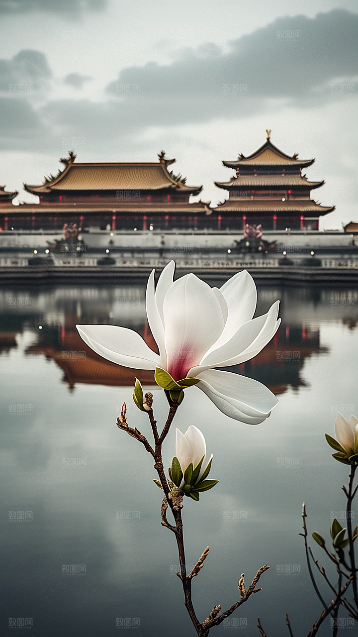 中国风建筑摄影图