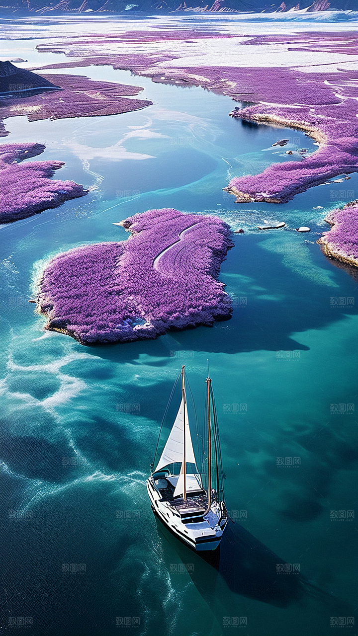 美丽河流景观图片