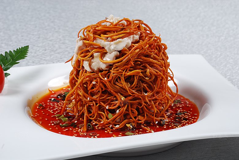 虫草花桃餐饮高清图片素材