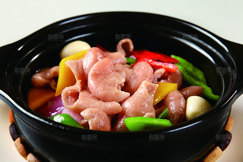 砂锅肥餐饮高清图片素材
