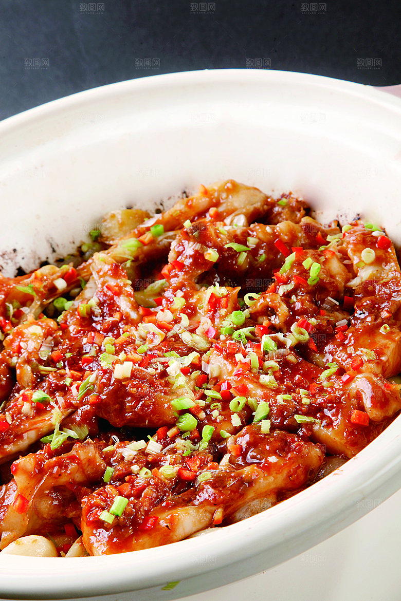 砂锅鱼头 餐饮高清图片素材
