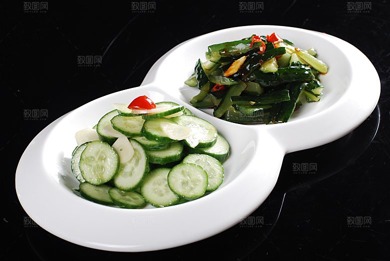 蒜片乳瓜脱水黄餐饮高清图片素材