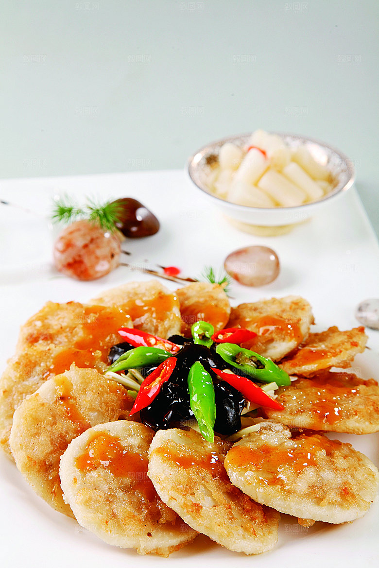 飘香莲藕餐饮高清图片素材