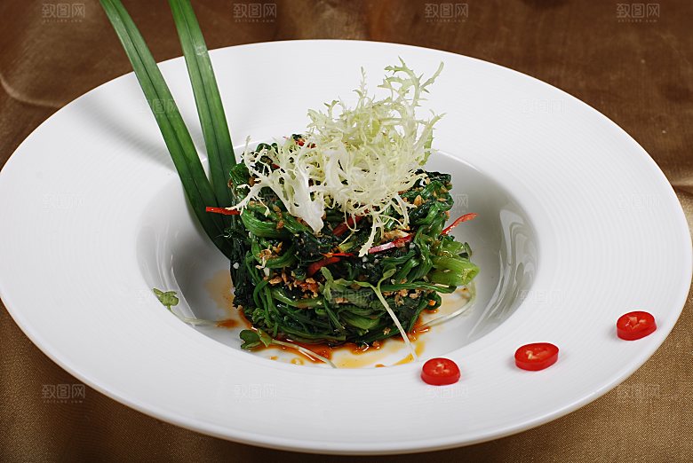 蒜蓉烤菠餐饮高清图片素材