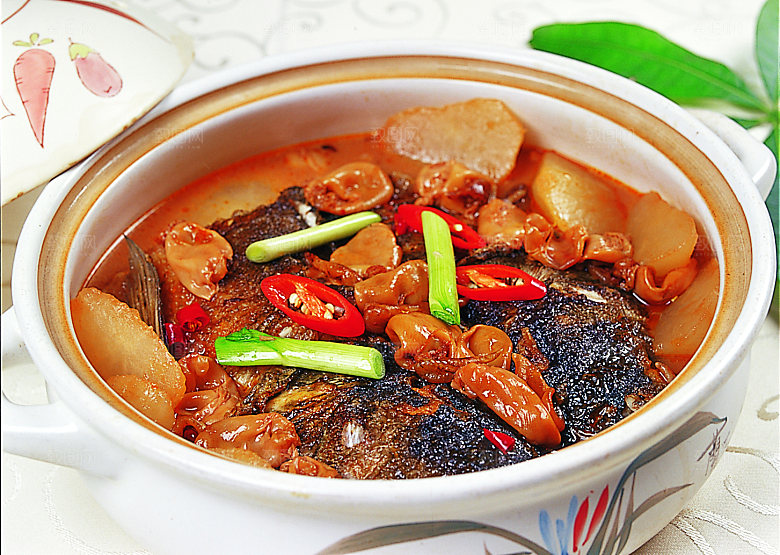 砂窝鱼三餐饮高清图片素材