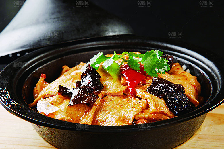 石锅千页豆腐 (2)高清图片设计素材