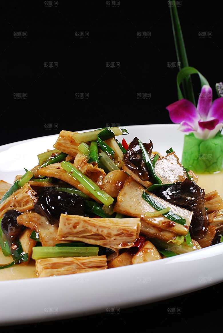 香炒老豆餐饮高清图片素材
