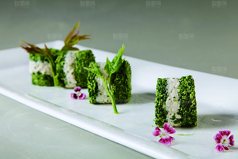 香椿豆腐餐饮高清图片素材