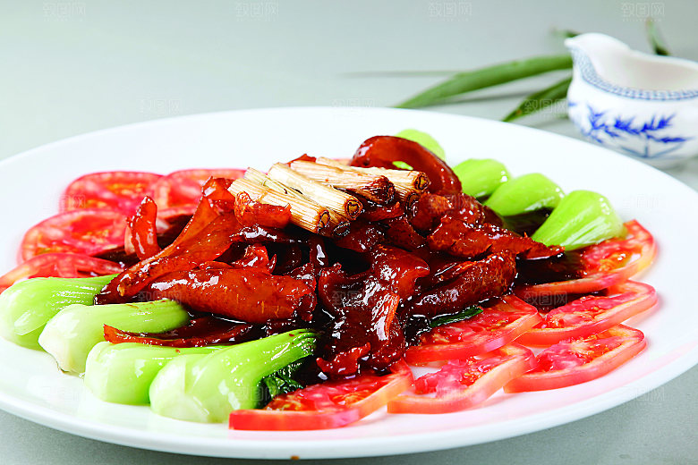 香葱黄玉参餐饮高清图片素材