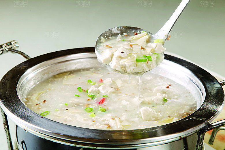 私房浓汤豆腐餐饮高清图片素材