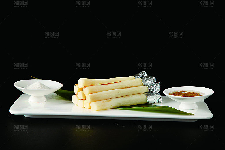 碳烤山药餐饮高清图片素材