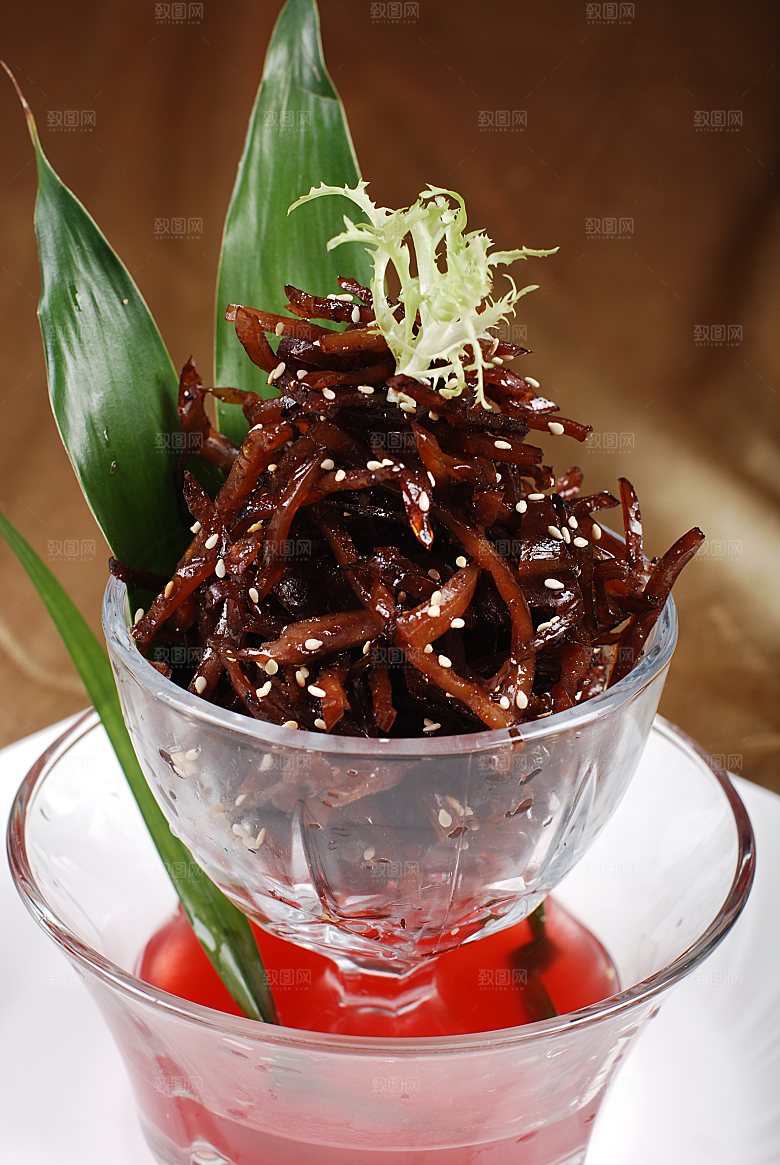 香烤鱿鱼餐饮高清图片素材