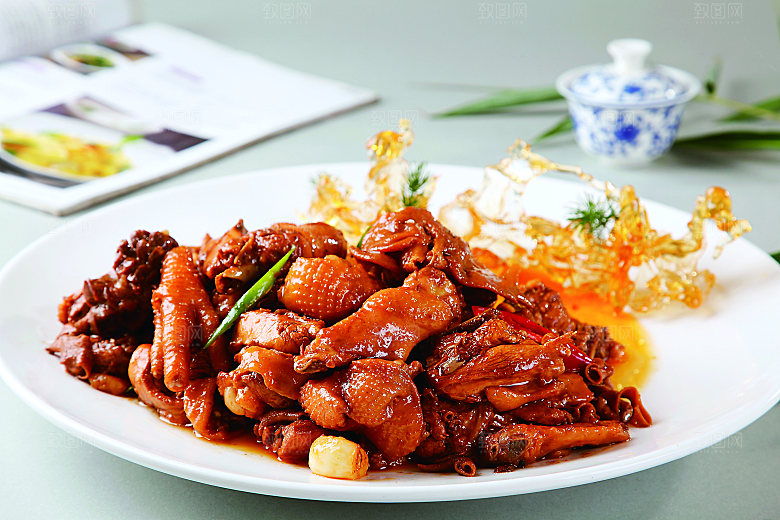碳烧小公餐饮高清图片素材