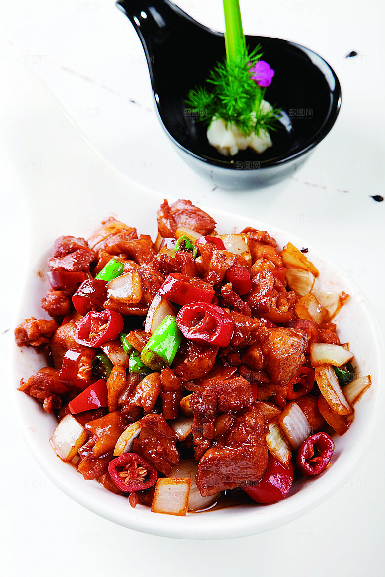 知味小炒鸡餐饮高清图片素材