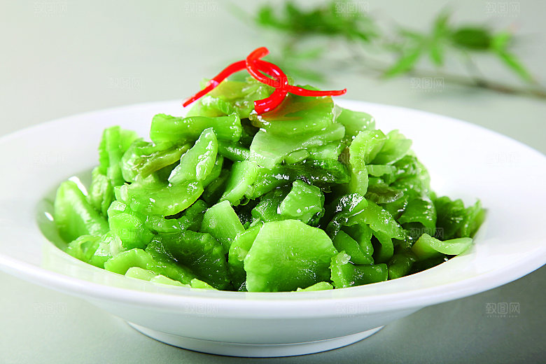 香茗窝笋餐饮高清图片素材