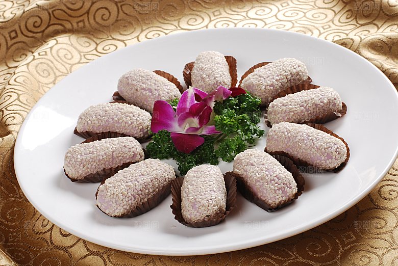 香芋奶皇餐饮高清图片素材