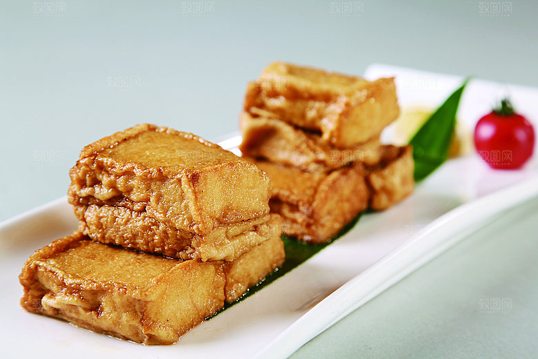 鸡汁千页豆餐饮高清图片素材
