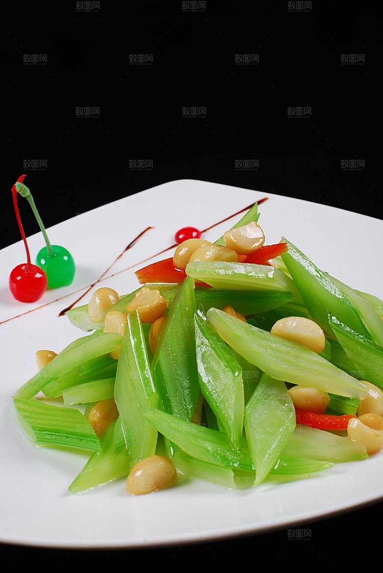 西芹夏餐饮高清图片素材
