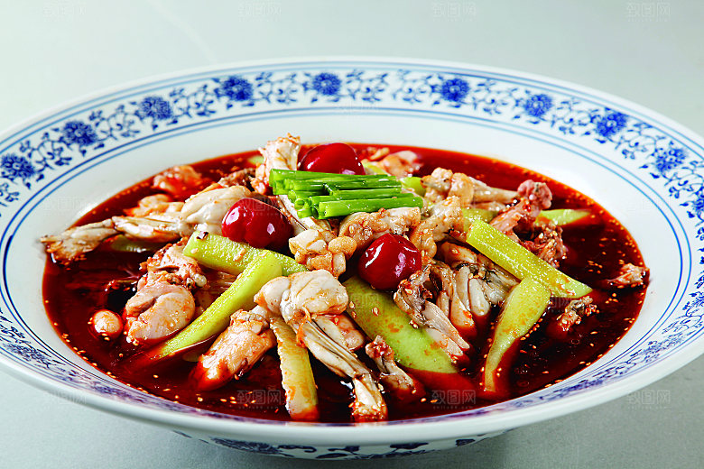 诱惑馋嘴蛙餐饮高清图片素材