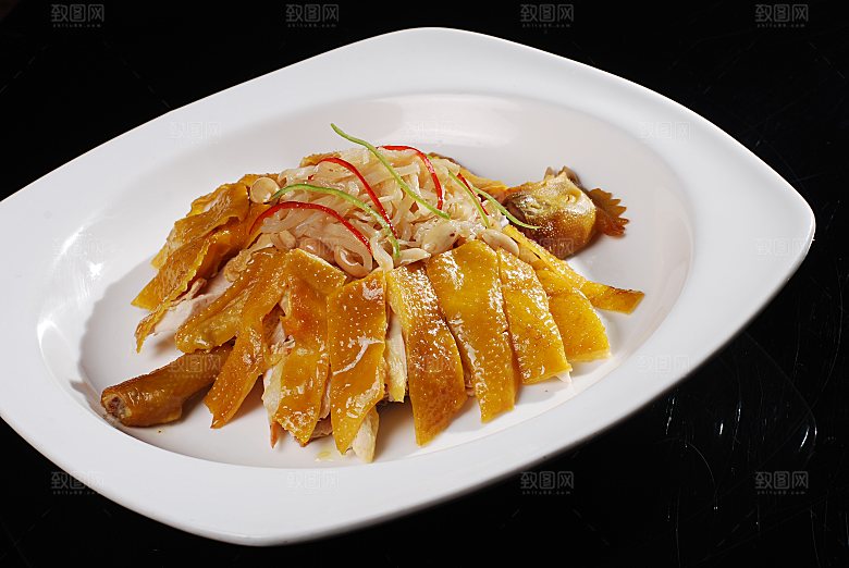 蛰皮手撕餐饮高清图片素材