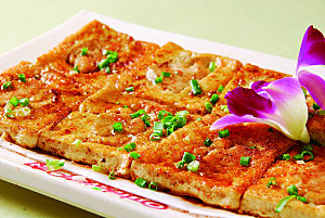 鱼肉豆腐盒餐饮高清图片素材