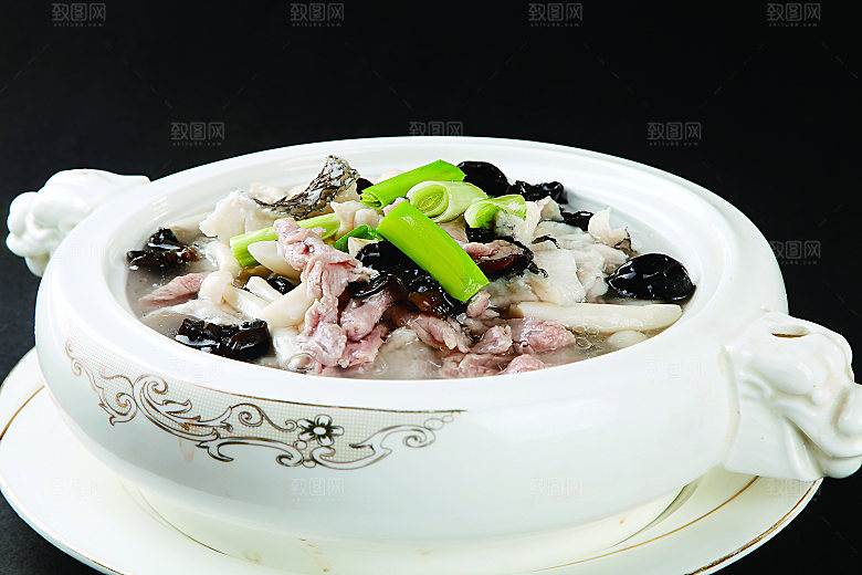 鱼羊鲜餐饮高清图片素材