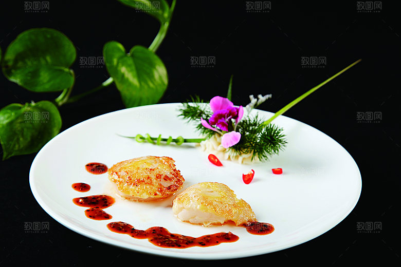 鹅肝酱澳带餐饮高清图片素材