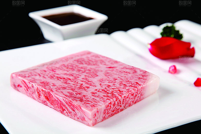黑椒汁神户牛餐饮高清图片素材