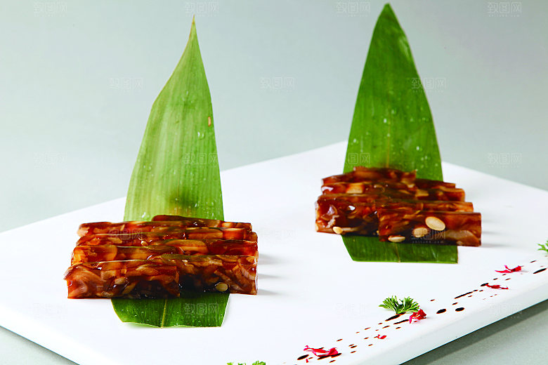 黄豆牛筋冻餐饮高清图片素材